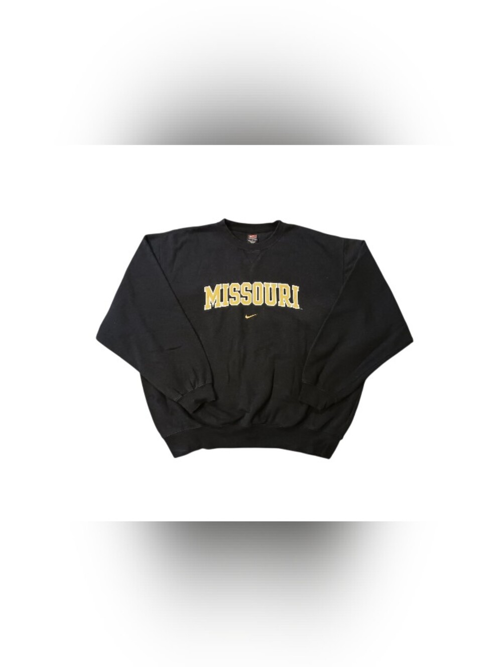 90's Vintage University of Missouri "Tigers" V-Stitch Nike Crewneck Sweatshirt